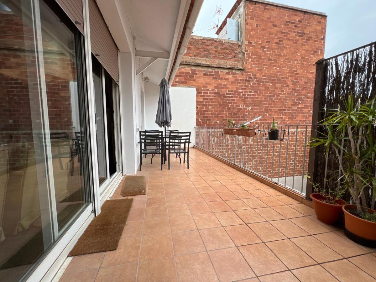 Gran Piso Terrassa Centro Rambla 5 Habitaciones Exteriör bild